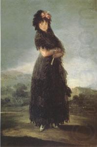 Francisco de Goya Portrait of Mariana Waldstein (mk05) china oil painting image